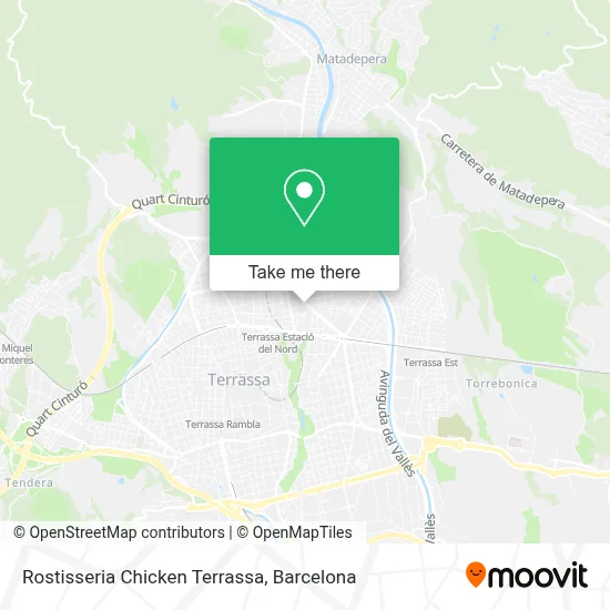 Rostisseria Chicken Terrassa map