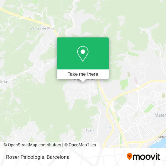 Roser Psicologia map