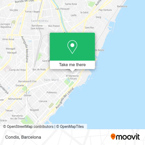 Condis map