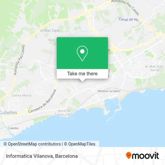 mapa Informatica Vilanova