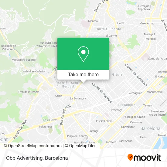 Obb Advertising map