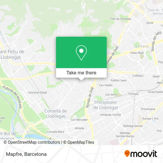 mapa Mapfre