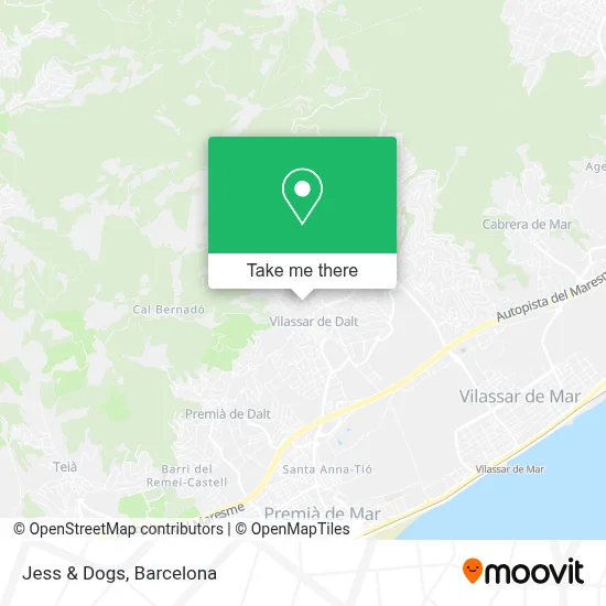 Jess & Dogs map