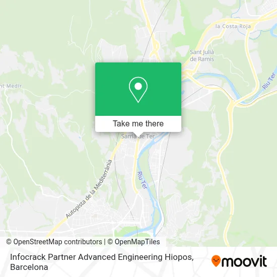 Infocrack Partner Advanced Engineering Hiopos map