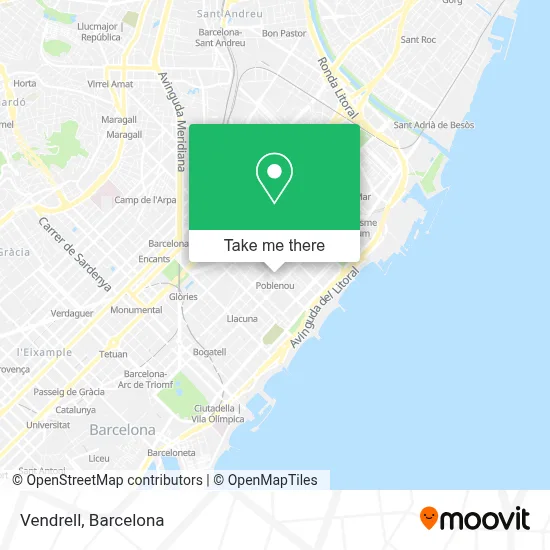 Vendrell map