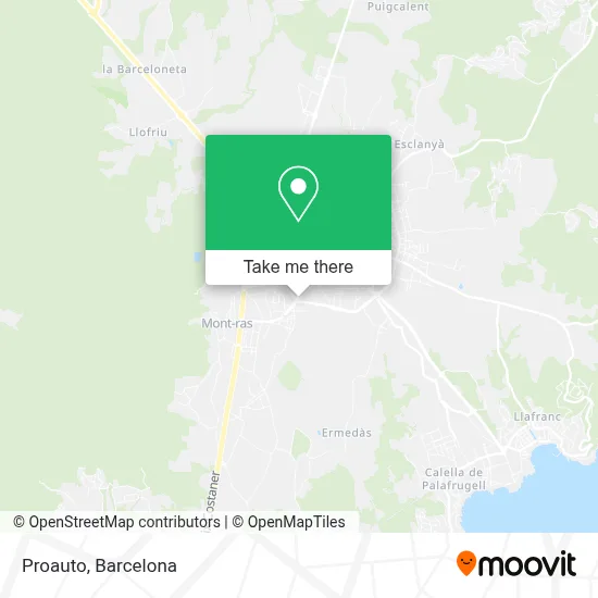Proauto map