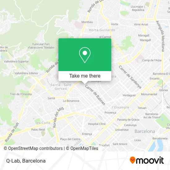 Q-Lab map