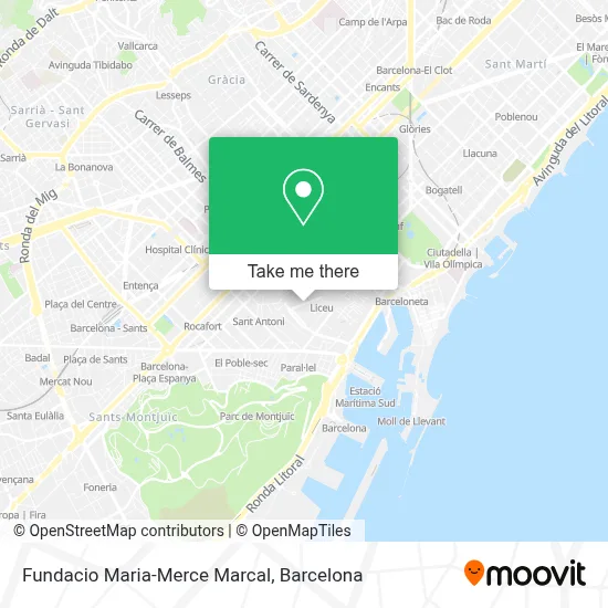 Fundacio Maria-Merce Marcal map