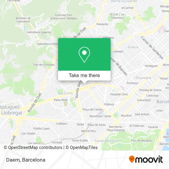 Daem map