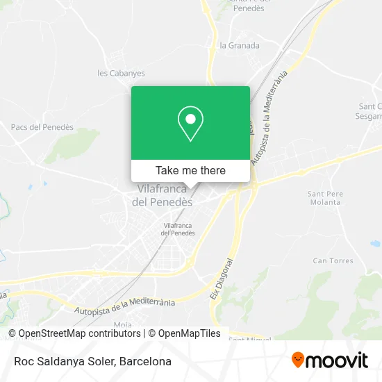 Roc Saldanya Soler map