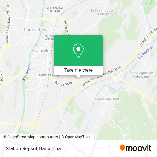 Station Repsol map