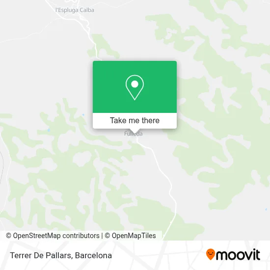 Terrer De Pallars map