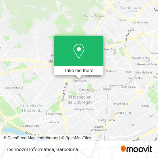 Technozel Informatica map