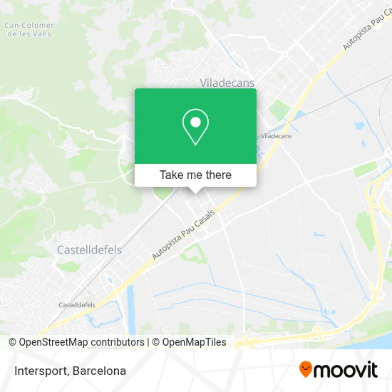 Intersport map