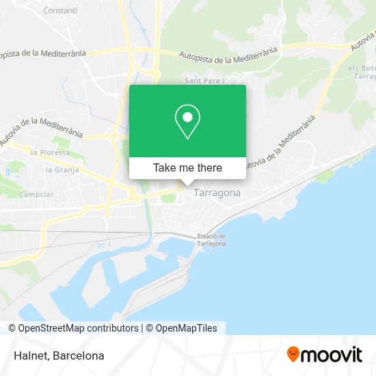 Halnet map