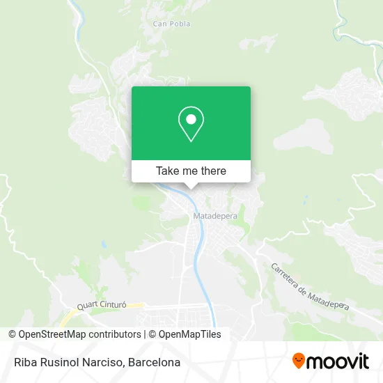 Riba Rusinol Narciso map