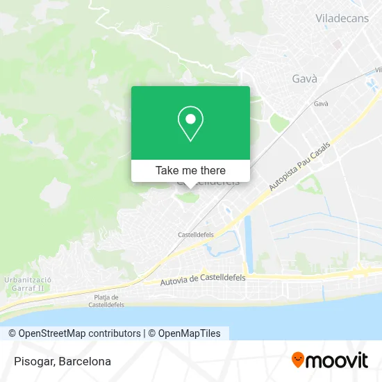Pisogar map