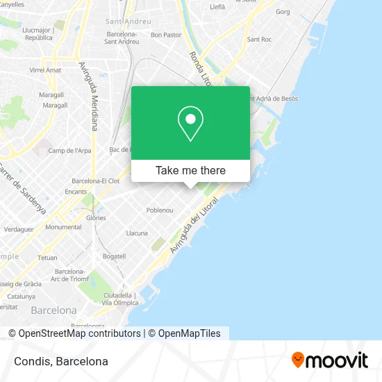Condis map