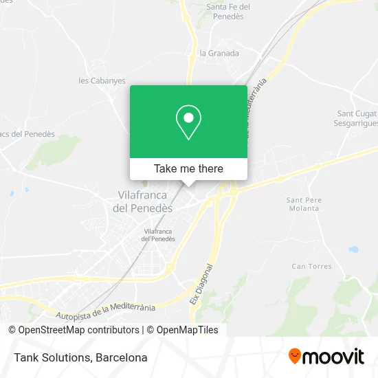 Tank Solutions map