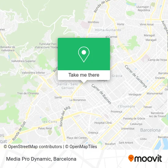 Media Pro Dynamic map
