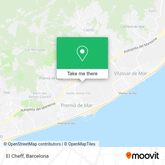 El Cheff map