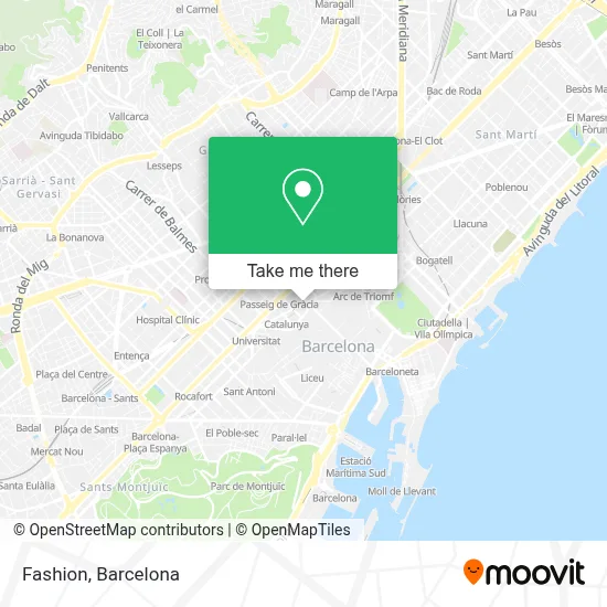 Moda map