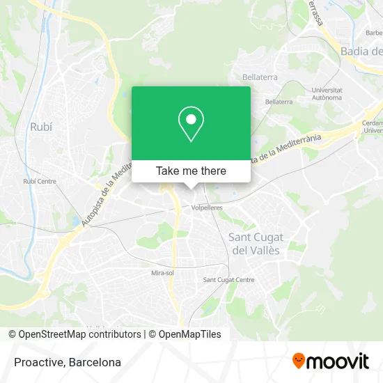 Proactive map