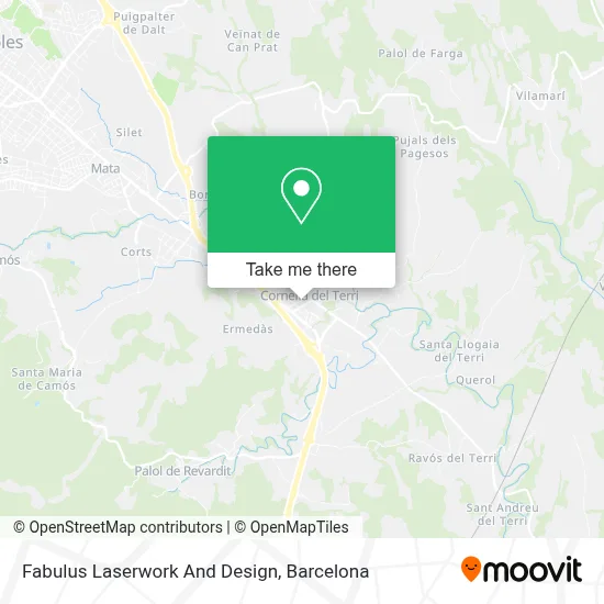 Fabulus Laserwork And Design map
