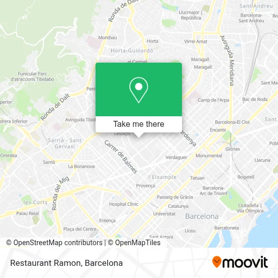 Restaurant Ramon map