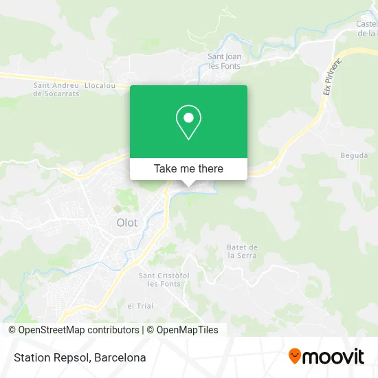 Station Repsol map