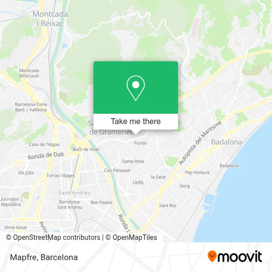 Mapfre map