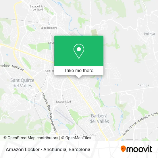 Amazon Locker - Anchundia map