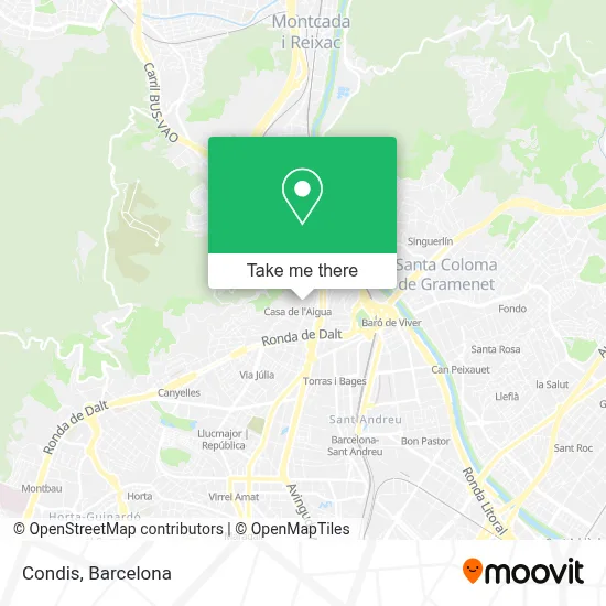 Condis map
