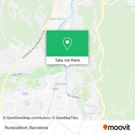 Ruralcalbort map