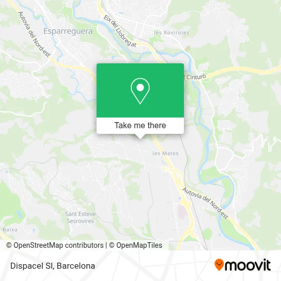 Dispacel Sl map