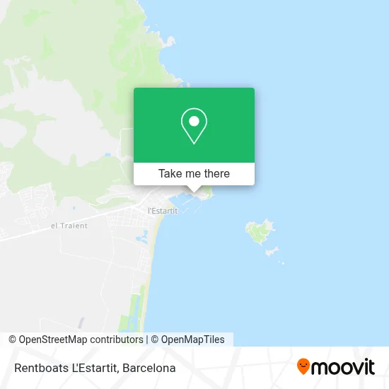 Rentboats L'Estartit map