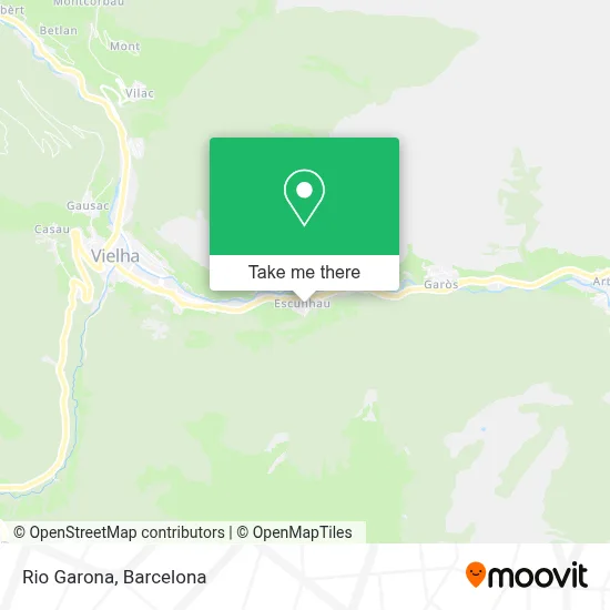 Rio Garona map