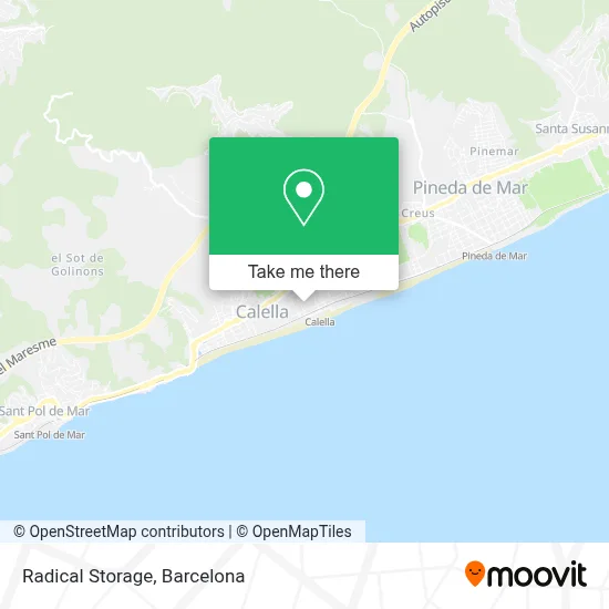 Radical Storage map