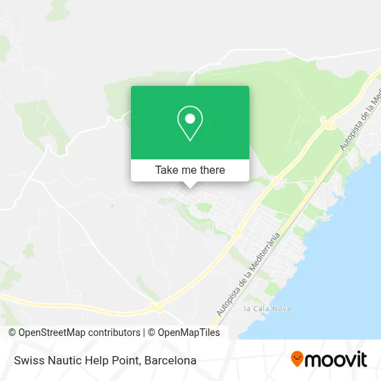 Swiss Nautic Help Point map