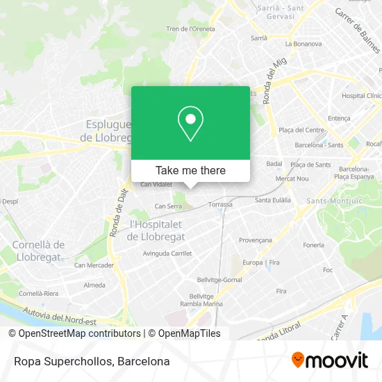 Ropa Superchollos map