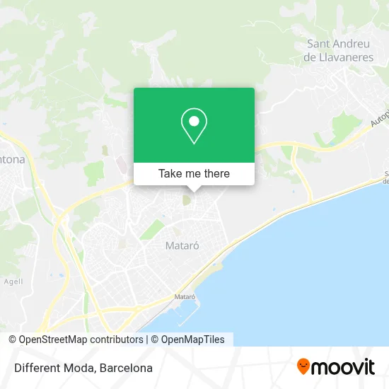 Different Moda map