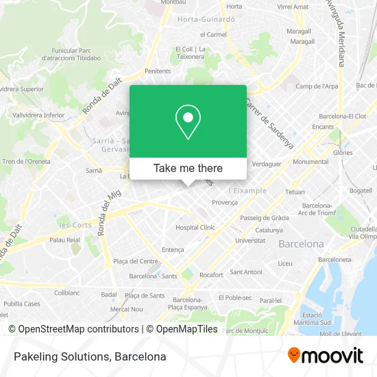 Pakeling Solutions map