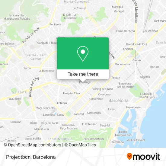 Projectbcn map