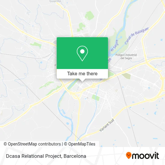 Dcasa Relational Project map
