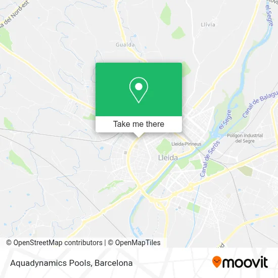 Aquadynamics Pools map