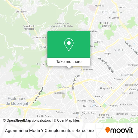 Aguamarina Moda Y Complementos map