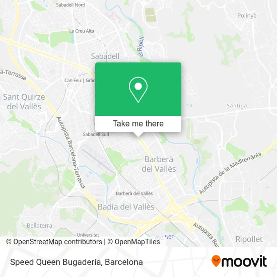 Speed Queen Bugaderia map