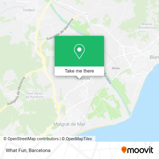 What Fun map