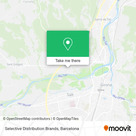 Selective Distribution Brands map