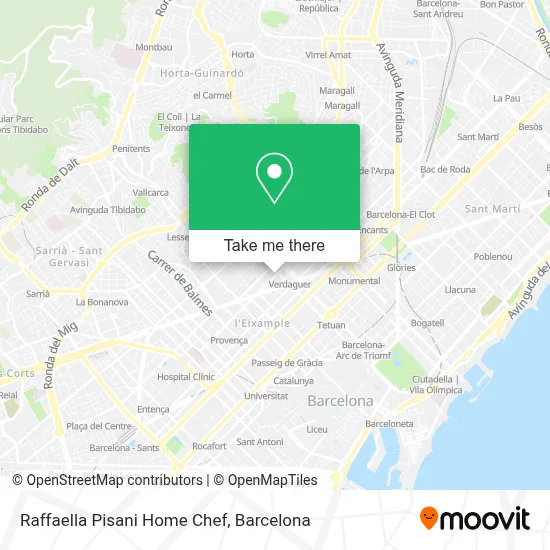 Raffaella Pisani Home Chef map